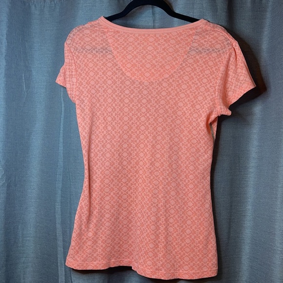 BCG Peach short sleeve knit XL - Picture 2 of 3